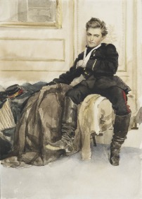 James Tissot, The Wounded Soldier, 1870