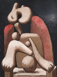 Woman in a Red Armchair, 1932
