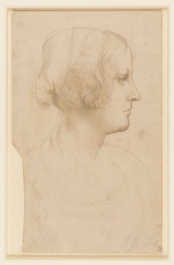 Portrait of a young woman in profile c.1490