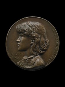 Portrait Medallion - Maria Zambaco