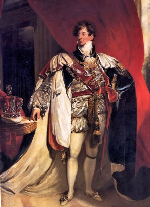 Portrait in Garter robes by Lawrence, 1816