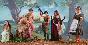 Judgement of Paris (After Rubens) by Eleanor Antin