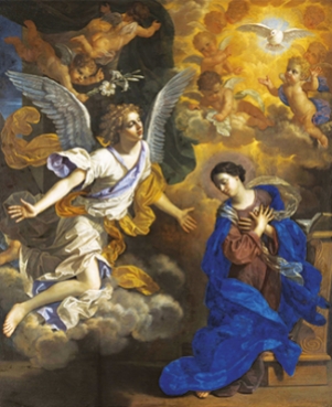 The Annunciation - Benedetto Gennari