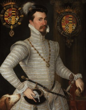 Robert Dudley, Earl of Leicester, c. 1564.